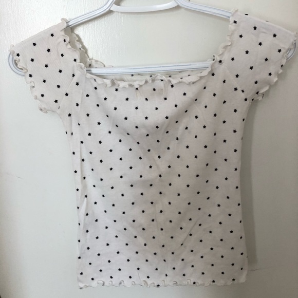 HOLLISTER, size S, colour white w/black - Picture 2 of 2